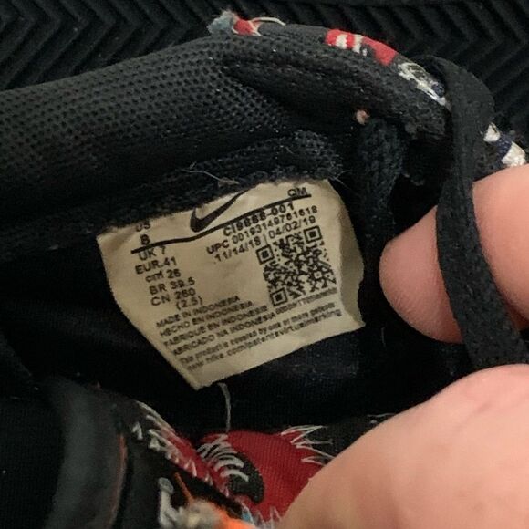 Nike Blazer Low “Patchwork”, men’s size 8. Nike CI9888-001 - Picture 6 of 6